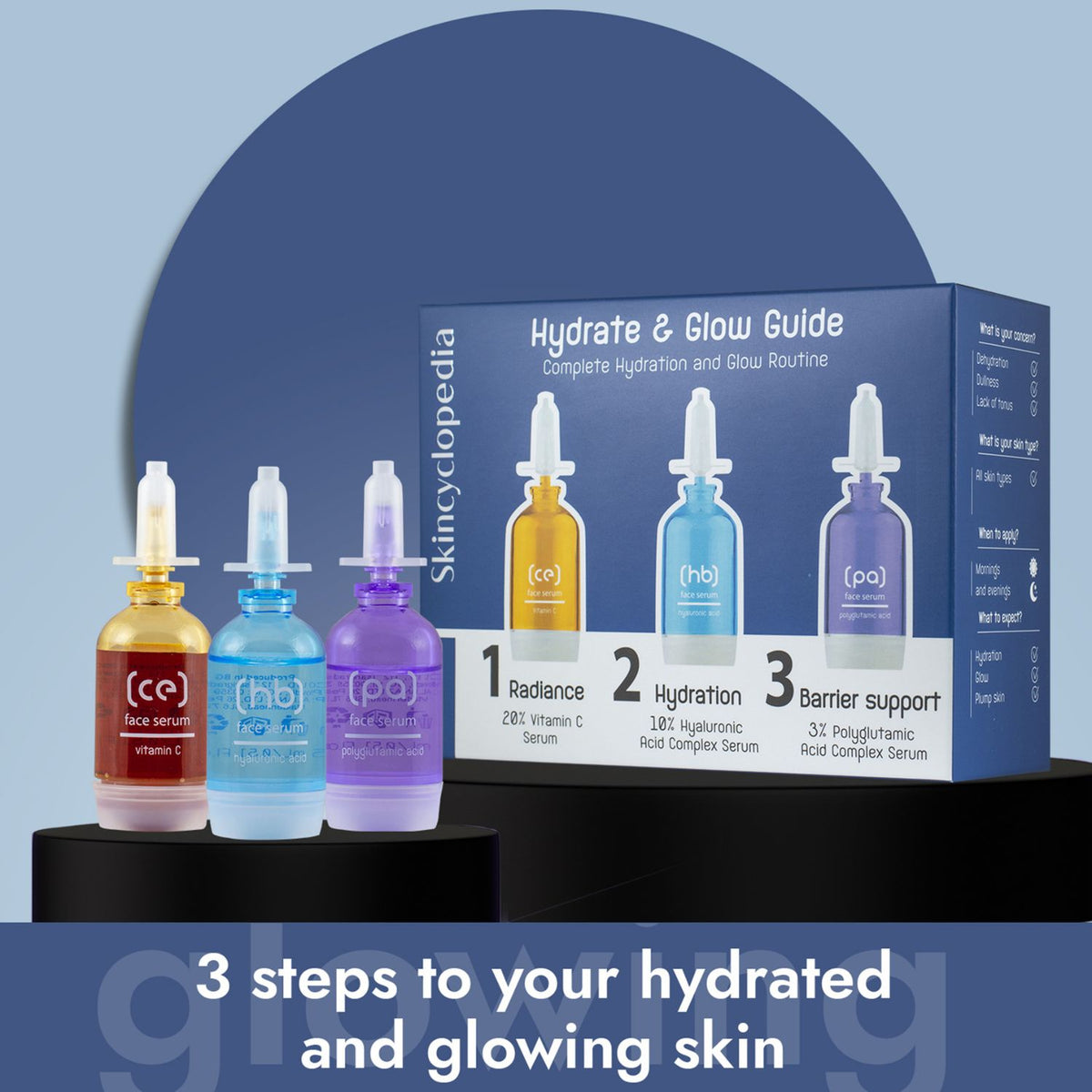 SKINCYCLOPEDIA Козметичен комплект-наръчник Hydrate & Glow – снимка 2