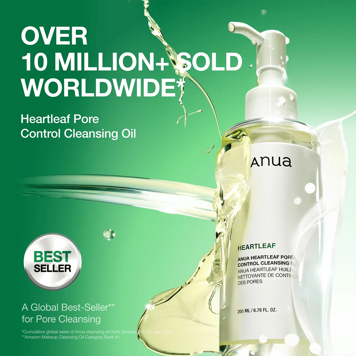 ANUA Heartleaf Pore Control Cleansing Oil Mild 200ml