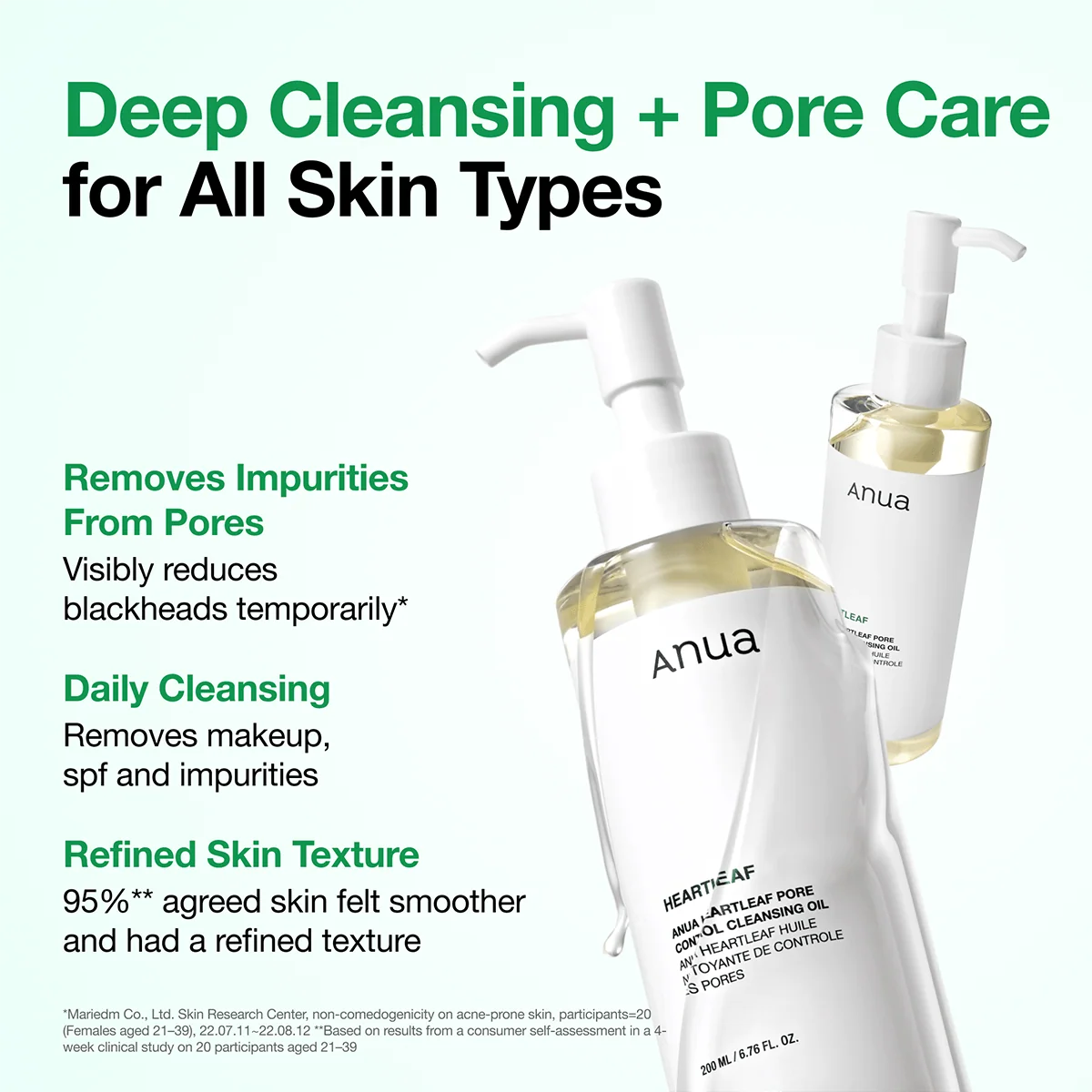 ANUA Heartleaf Pore Control Cleansing Oil Mild 200ml
