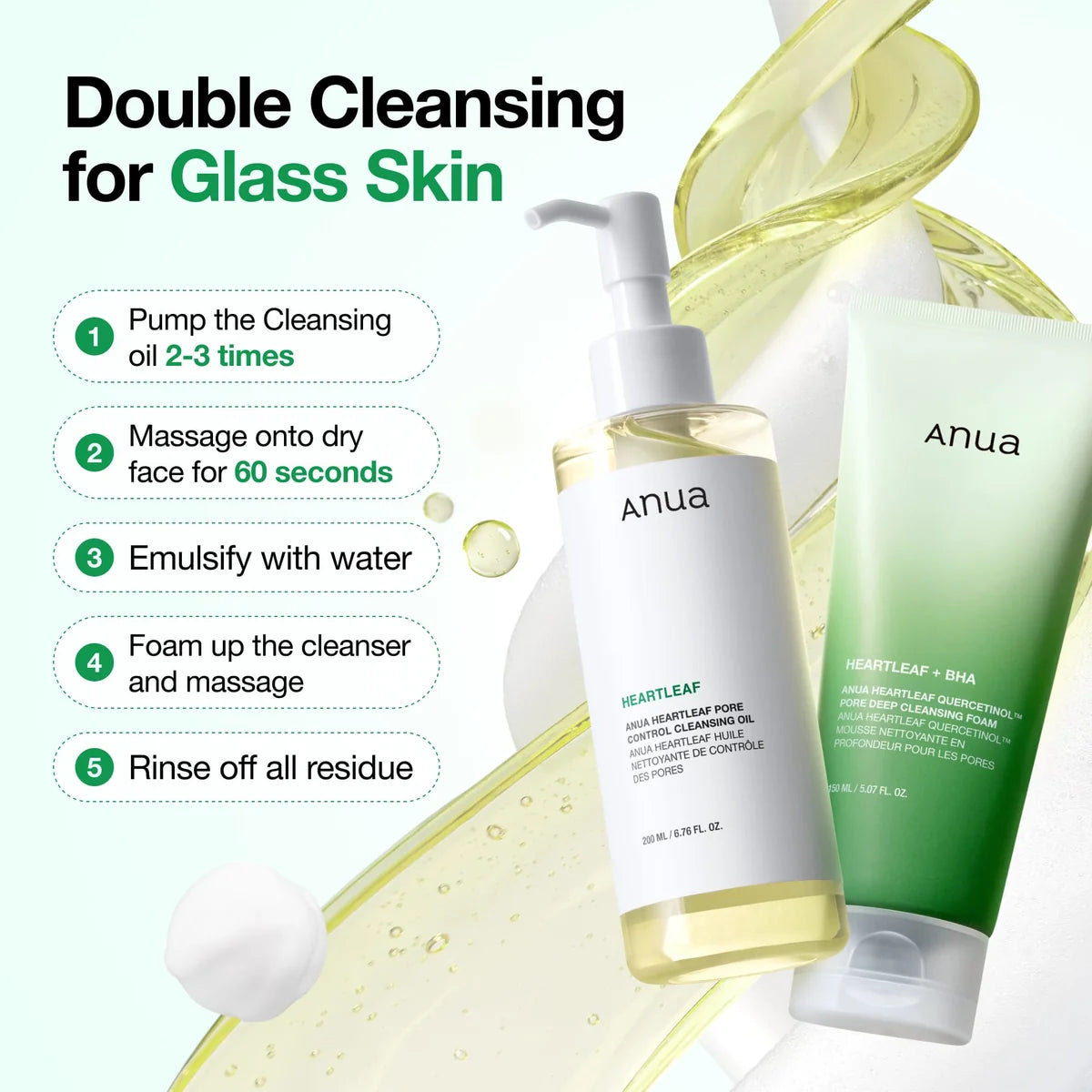 ANUA Heartleaf Pore Control Cleansing Oil Mild 200ml
