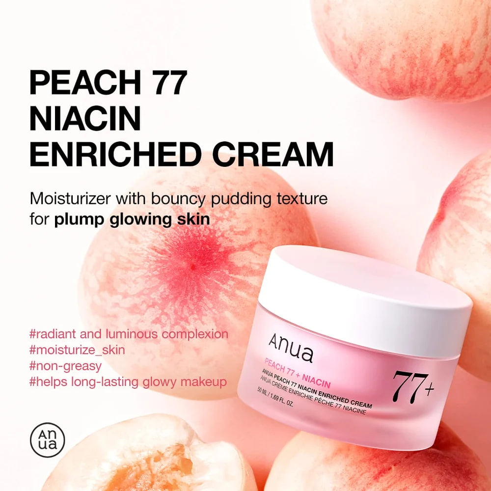ANUA Peach 77 Niacin Enriched Cream 50ml