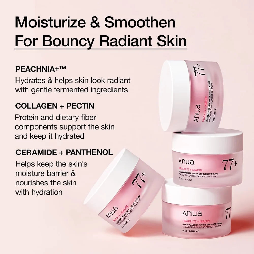 ANUA Peach 77 Niacin Enriched Cream 50ml