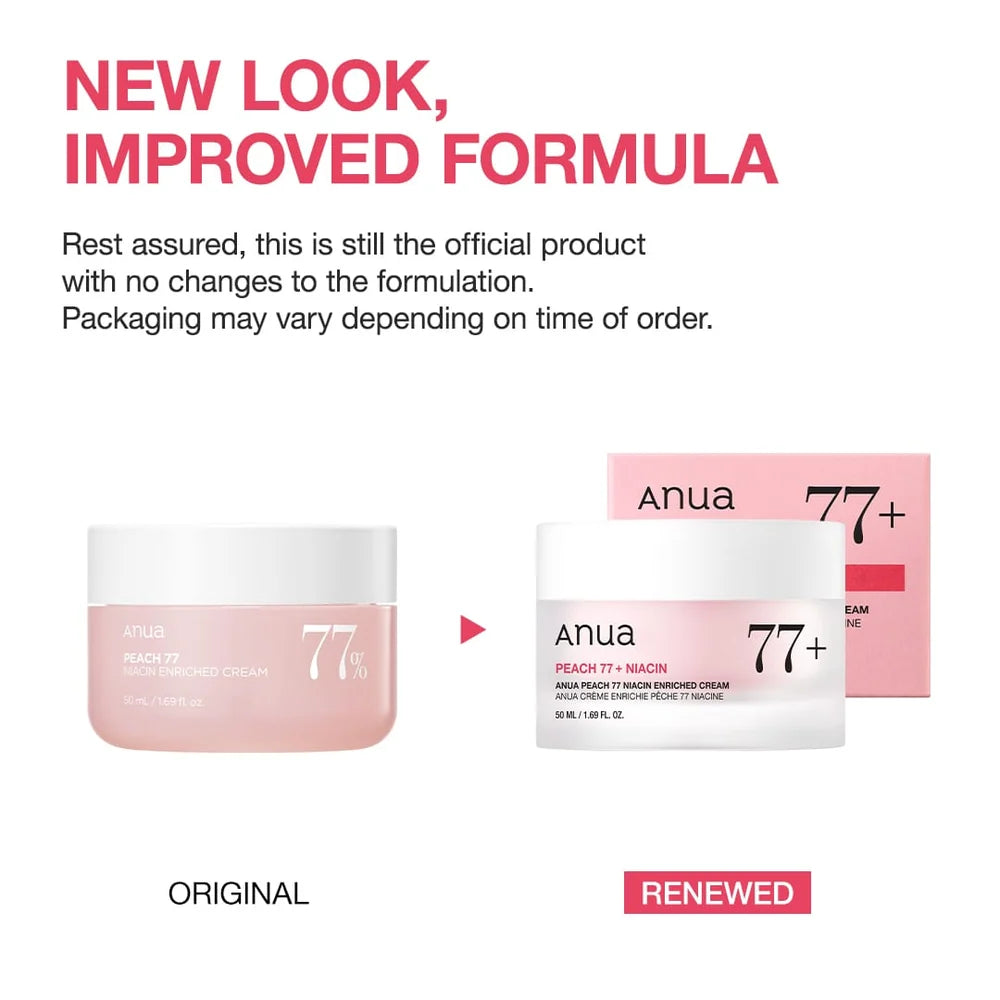 ANUA Peach 77 Niacin Enriched Cream 50ml