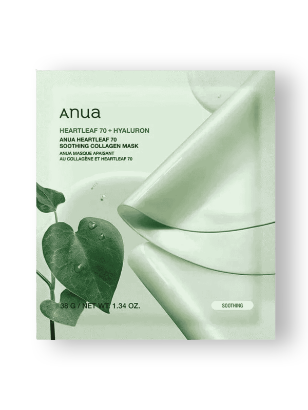 ANUA Heartleaf 70 Soothing Collagen Mask 1pc