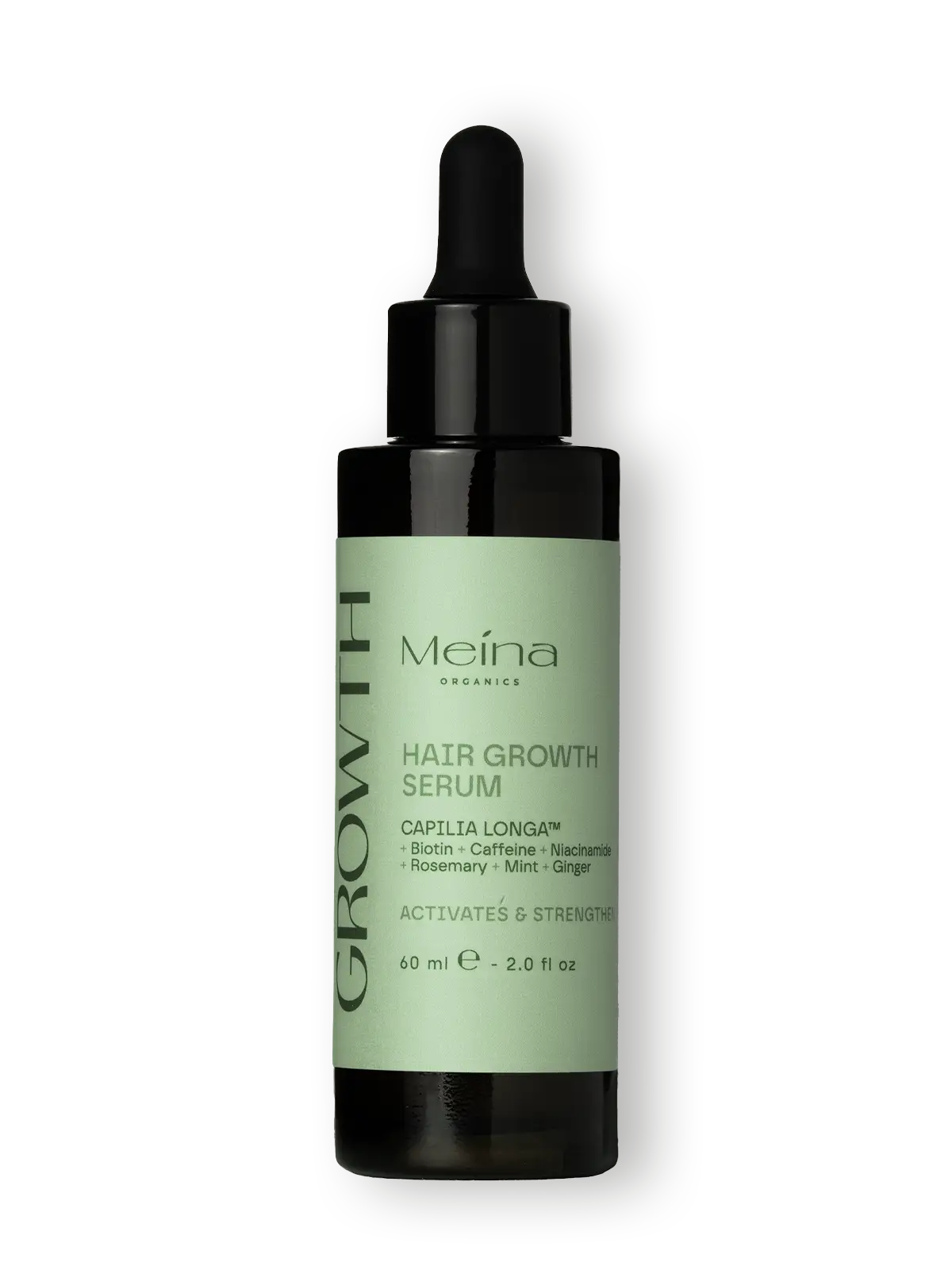 MEINA ORGANICS Growth интензивен серум за растеж на косата за мъже