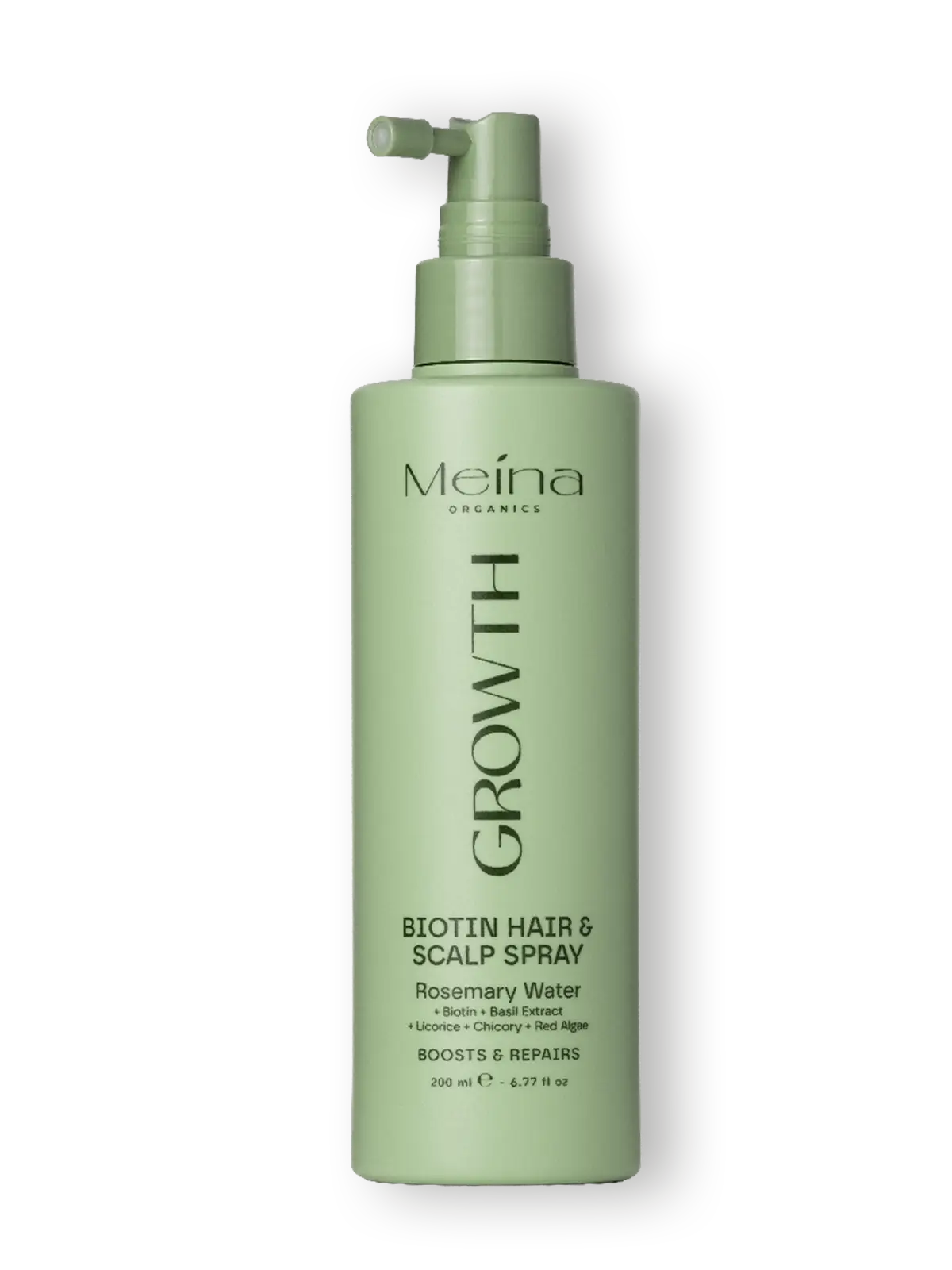 MEINA ORGANICS Growth спрей за растеж на косата за мъже