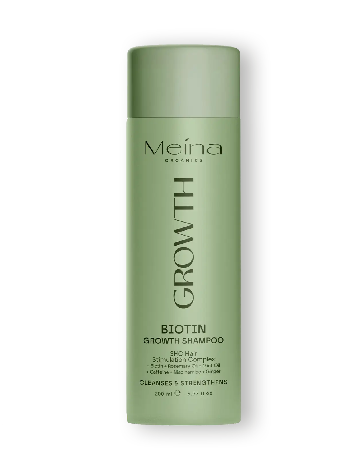 MEINA ORGANICS Growth Шампоан за растеж на косата за мъже