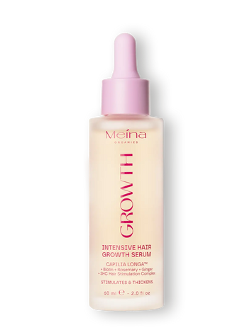 MEINA ORGANICS Growth интензивен серум за растеж на косата за жени