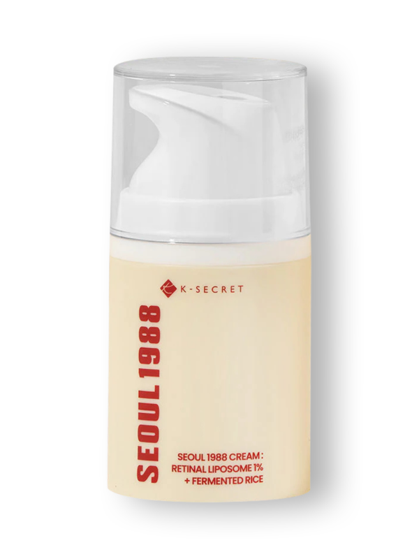 K-SECRET Seoul 1988 Cream: Retinal Liposome 1% + Fermented Rice 50ml