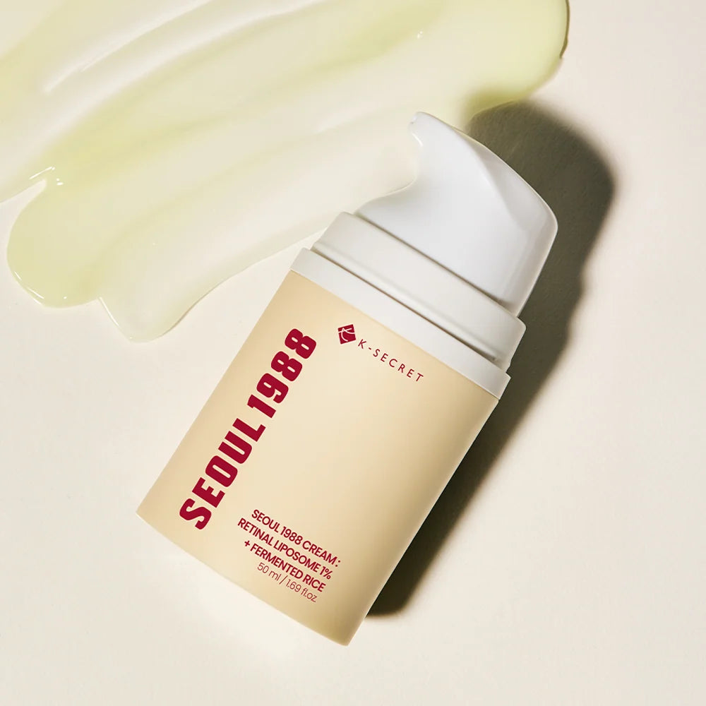 K-SECRET Seoul 1988 Cream: Retinal Liposome 1% + Fermented Rice 50ml