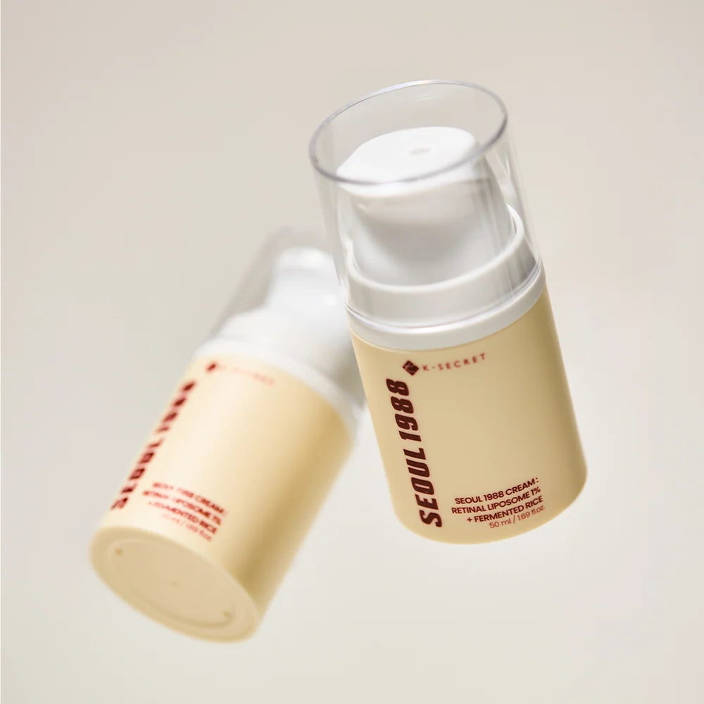 K-SECRET Seoul 1988 Cream: Retinal Liposome 1% + Fermented Rice 50ml
