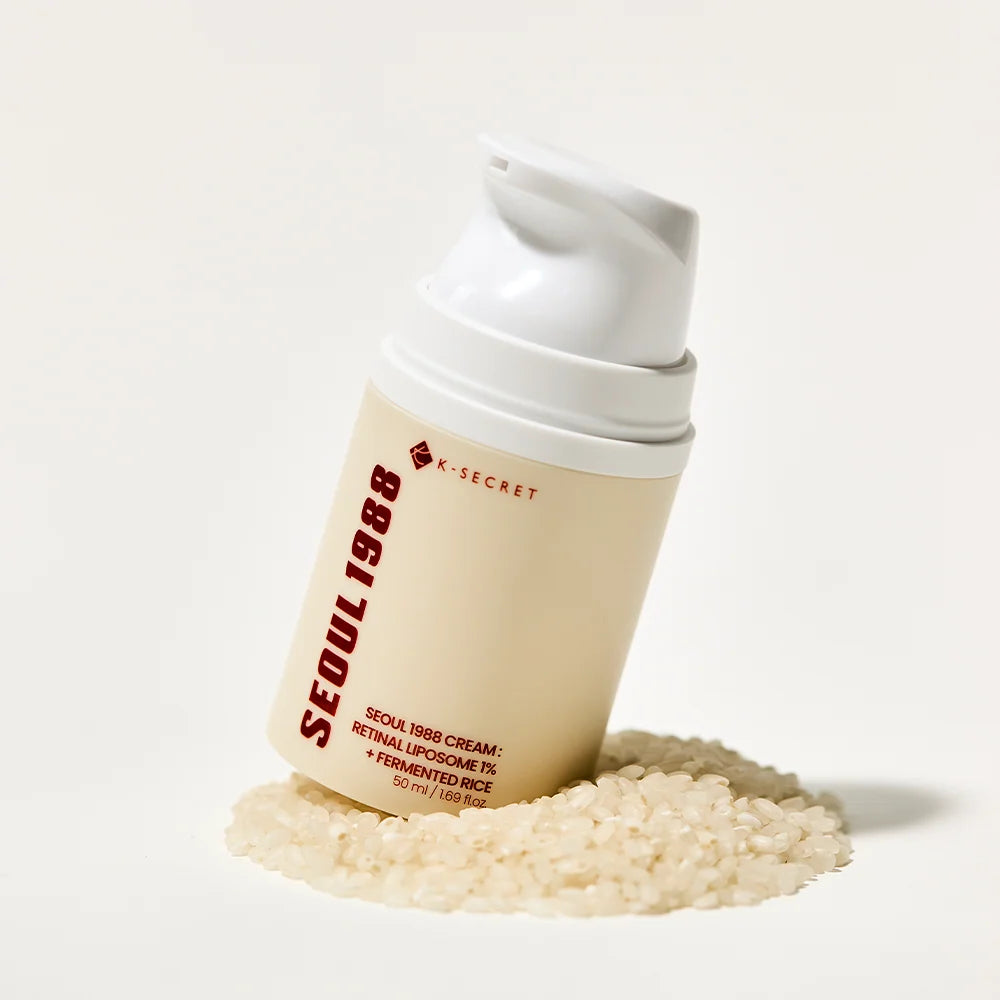 K-SECRET Seoul 1988 Cream: Retinal Liposome 1% + Fermented Rice 50ml