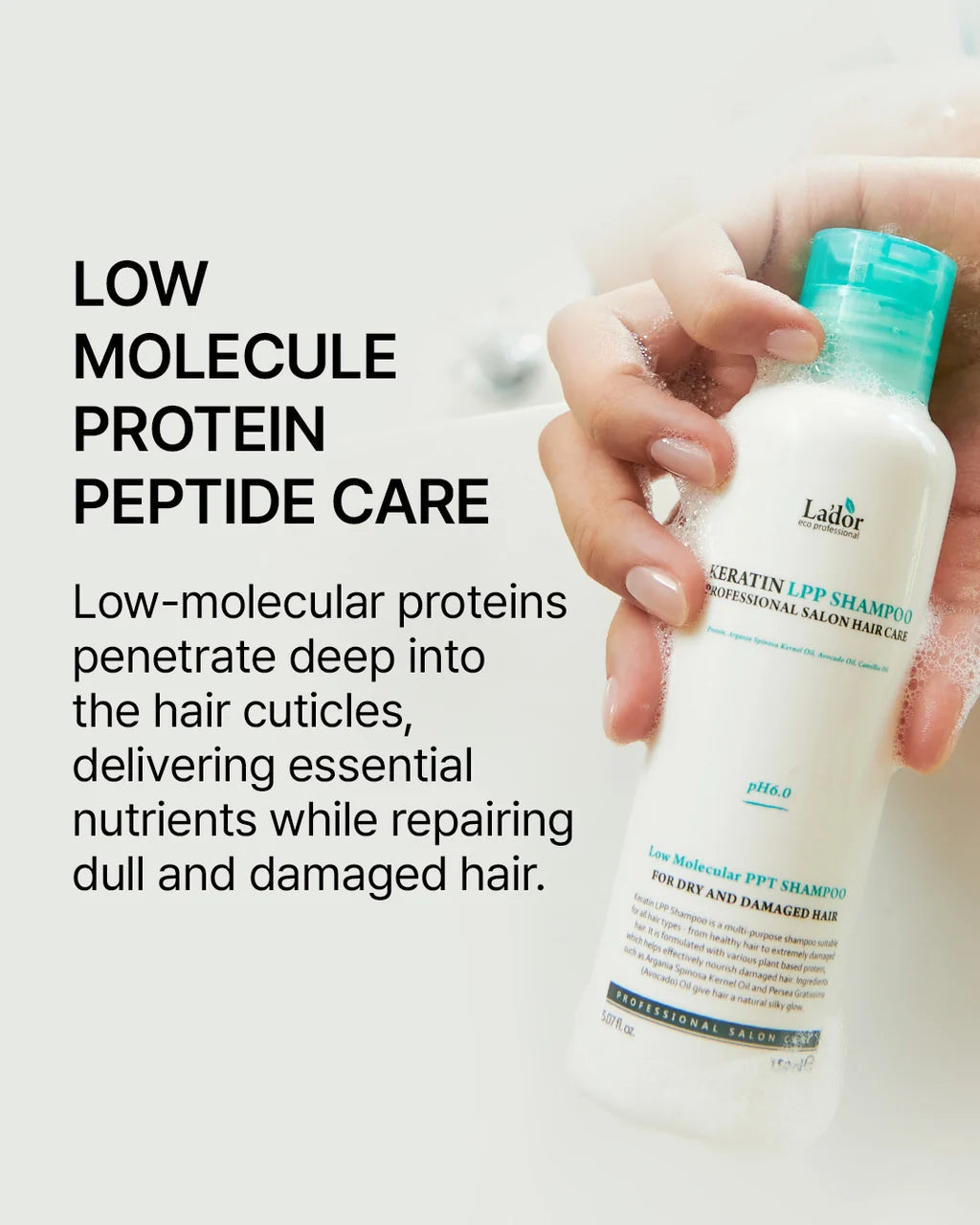 Shapom LADOR Keratin LPP Shampoo 530ml – Красивата Жена