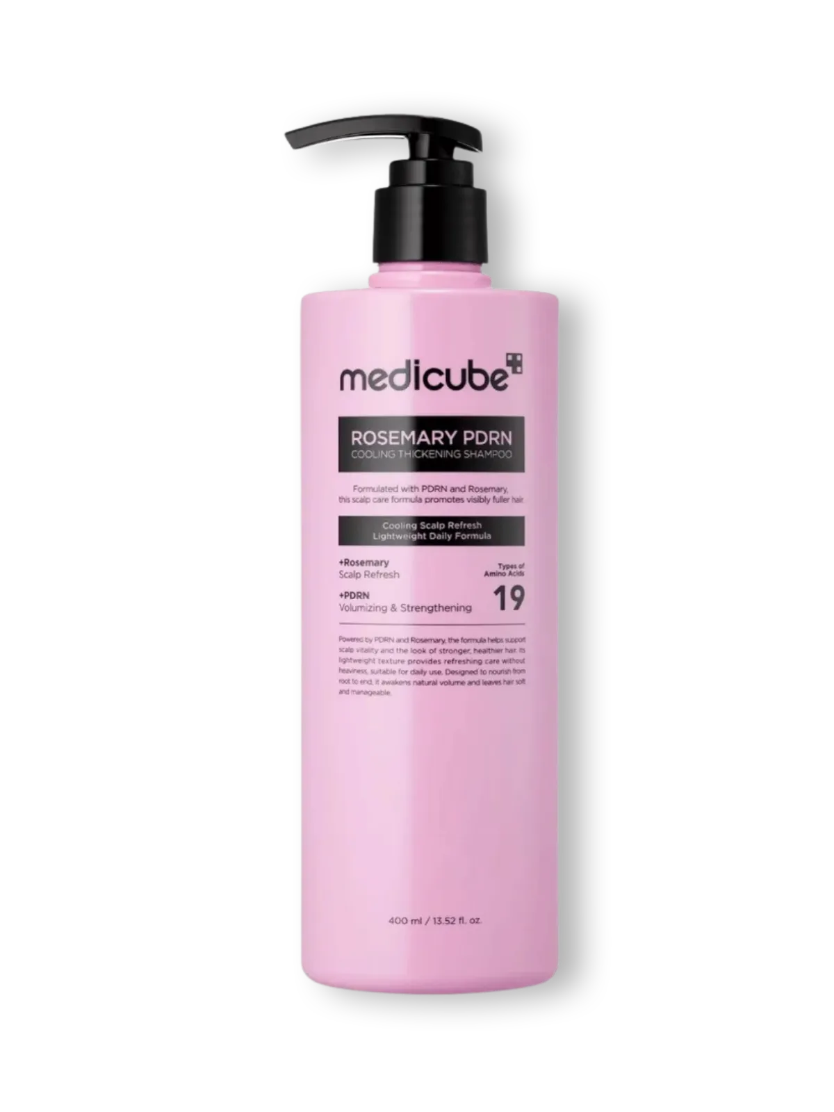 MEDICUBE Rosemary PDRN Cooling Thickening Shampoo 400ml