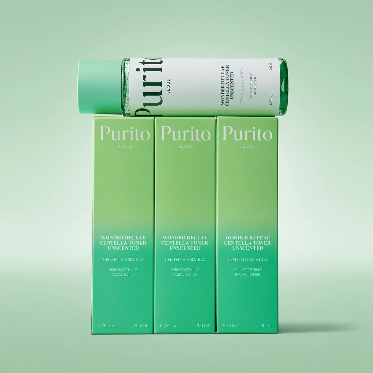 PURITO SEOUL Wonder Releaf Centella Toner Unscented 200ml