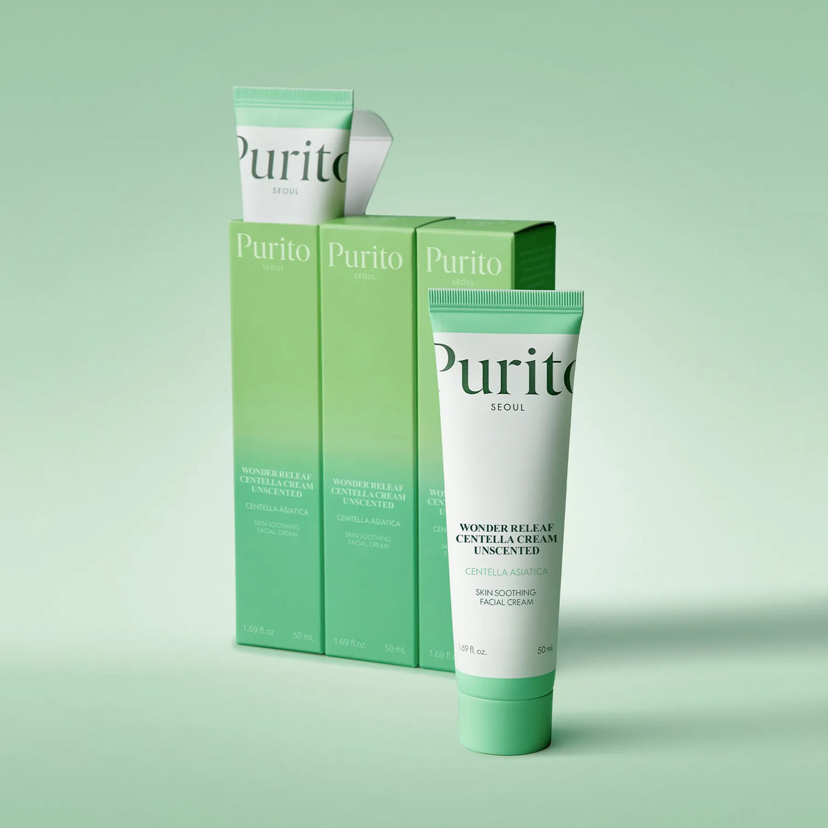PURITO SEOUL Wonder Releaf Centella Cream Unscented 50ml