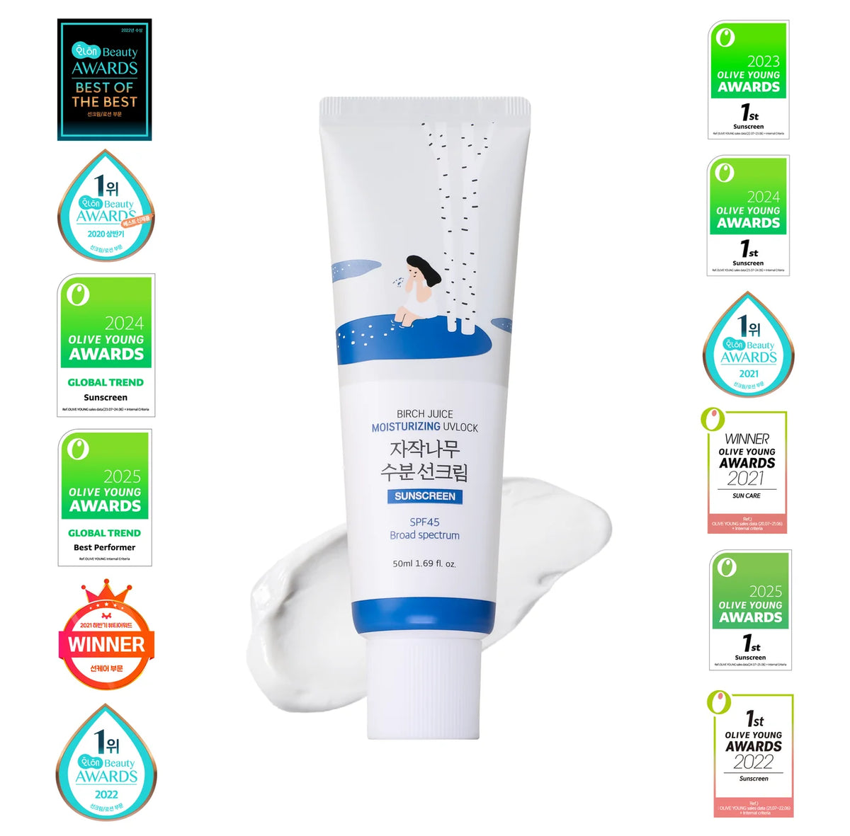 ROUND LAB Birch Juice Sunscreen 50ml