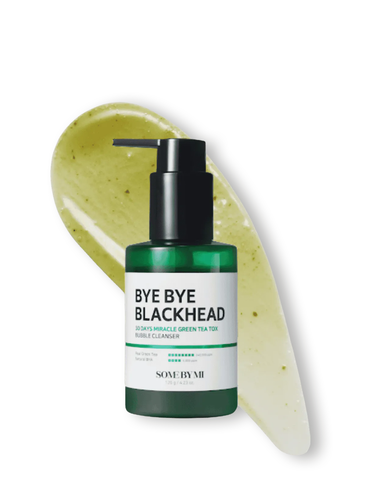 SOME BY MI Bye Bye Blackhead Miracle Green Tea Tox Bubble Cleanser 120ml
