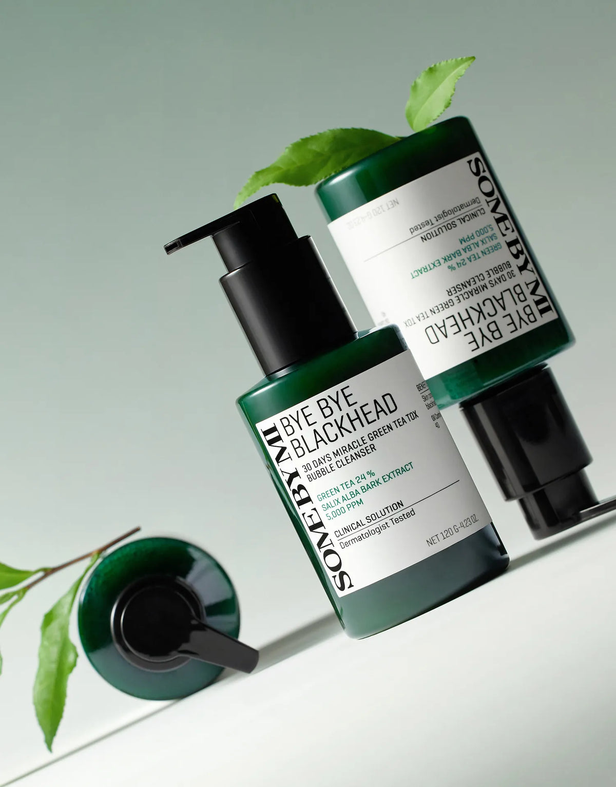 SOME BY MI Bye Bye Blackhead Miracle Green Tea Tox Bubble Cleanser 120ml