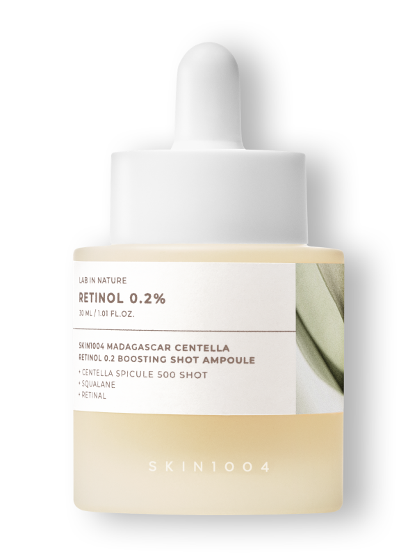 SKIN1004 Madagascar Centella Retinol 0.2% Boosting Shot Ampoule 30ml
