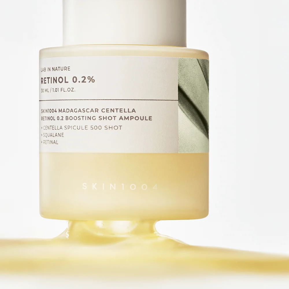 SKIN1004 Madagascar Centella Retinol 0.2% Boosting Shot Ampoule 30ml