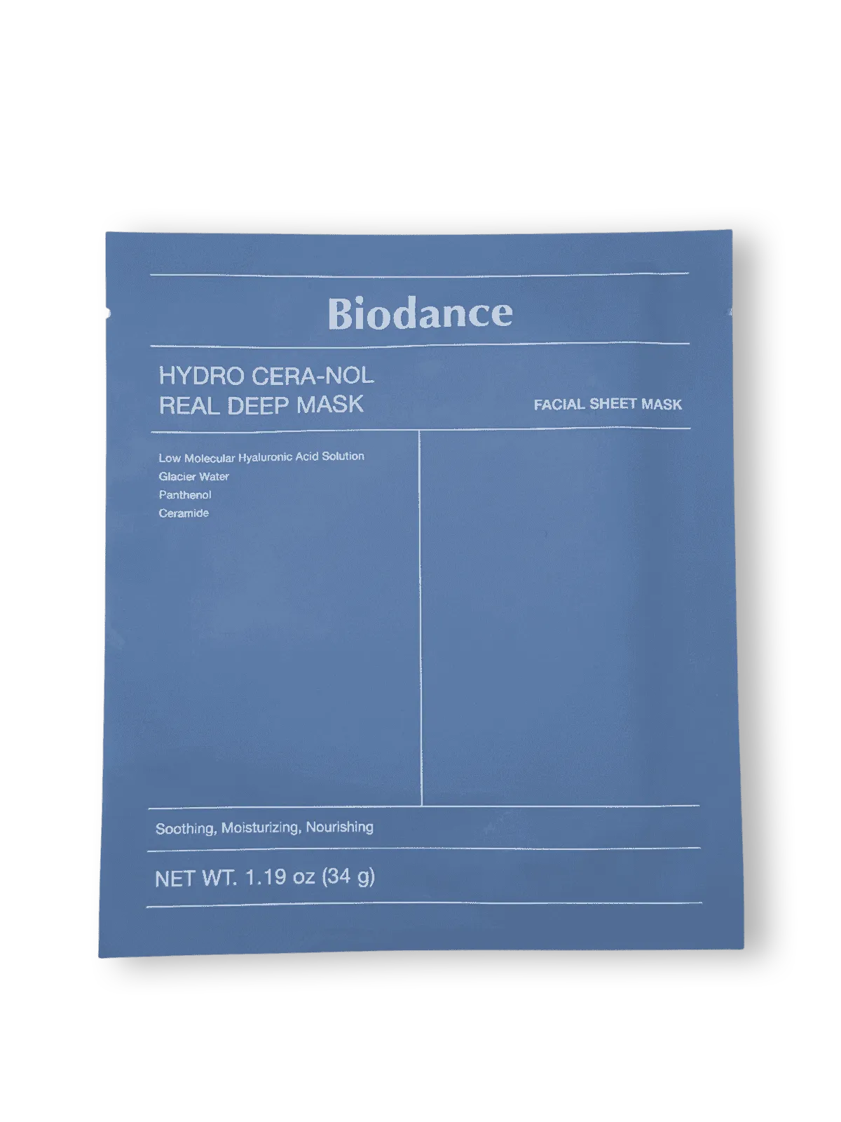 BIODANCE Hydro Cera Nol Real Deep Mask 1pc