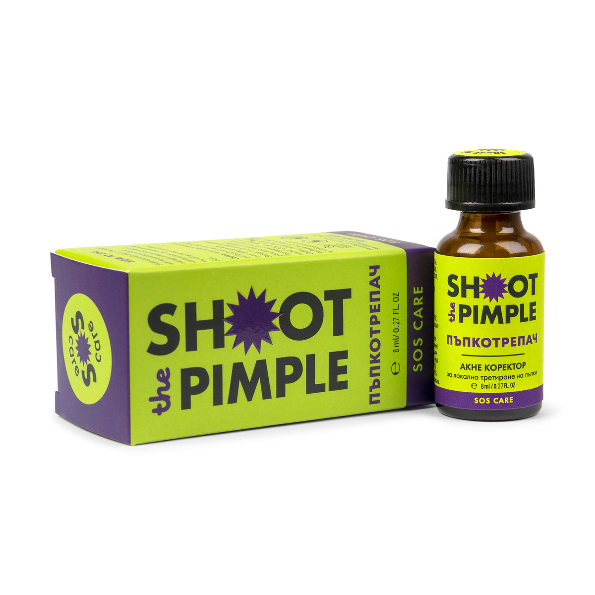 Shoot The Pimple - Пъпкотрепач-акне коректор – снимка 3