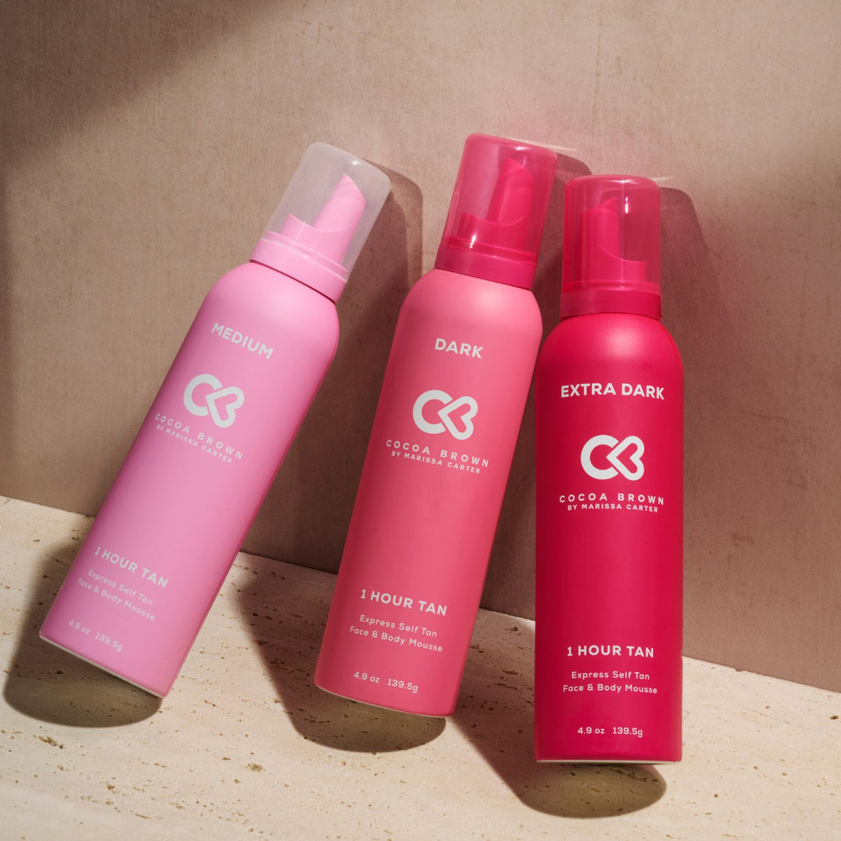 COCOA BROWN Експресна автобронзираща пяна за лице и тяло – Medium – снимка 4
