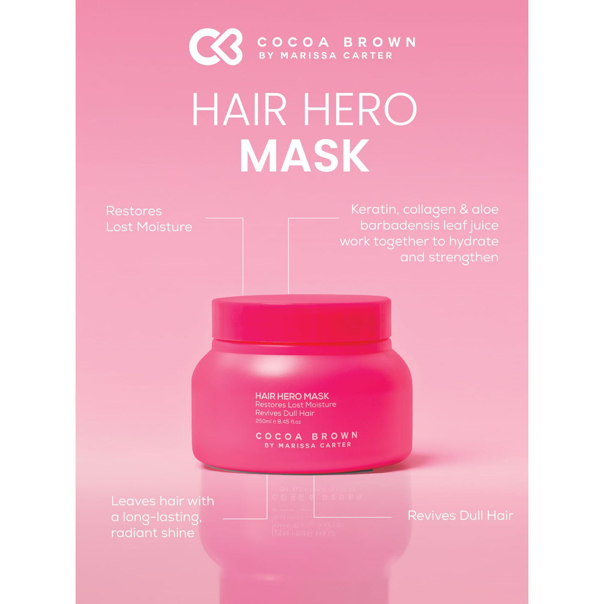 COCOA BROWN Hair Hero маска за коса – снимка 2