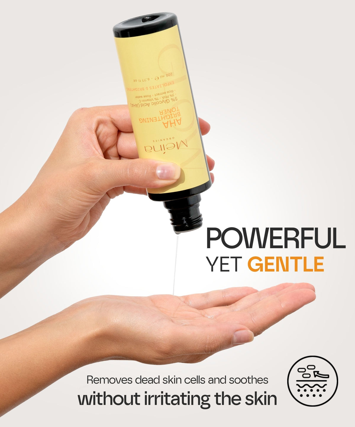 Meina Organics 5% AHA Glow Toner – снимка 4