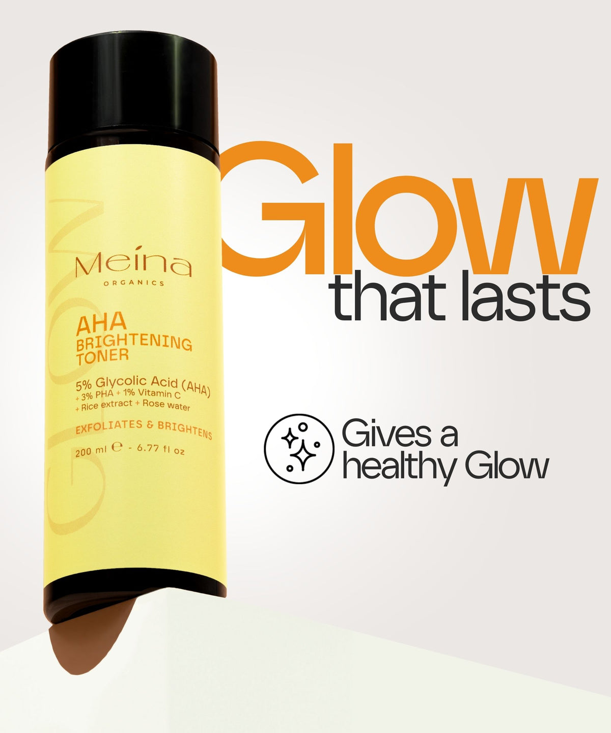 Meina Organics 5% AHA Glow Toner – снимка 5