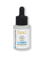 SKINCYCLOPEDIA SPF 50 слънцезащитен крем-серум за лице с 10% хиалурон и витамин В5 30 мл
