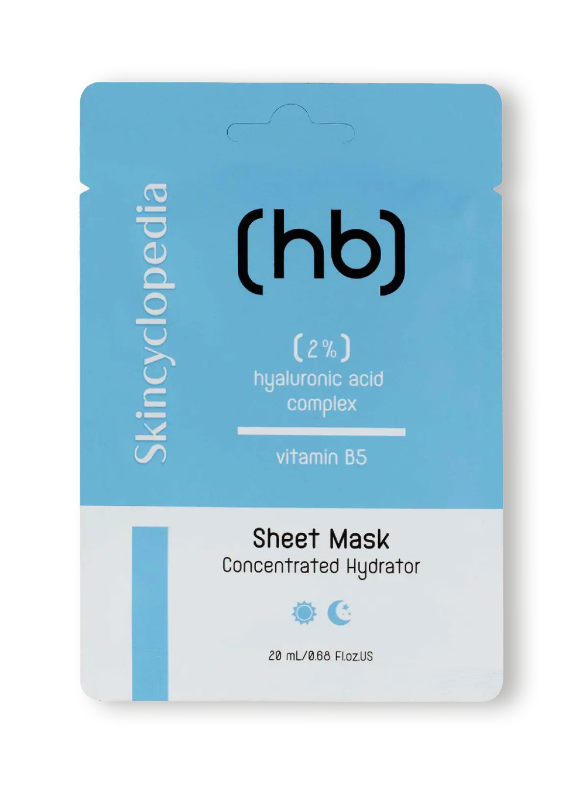 SKINCYCLOPEDIA Шийт маска за лице с 2% хиалурон и вит. B5 1 бр.