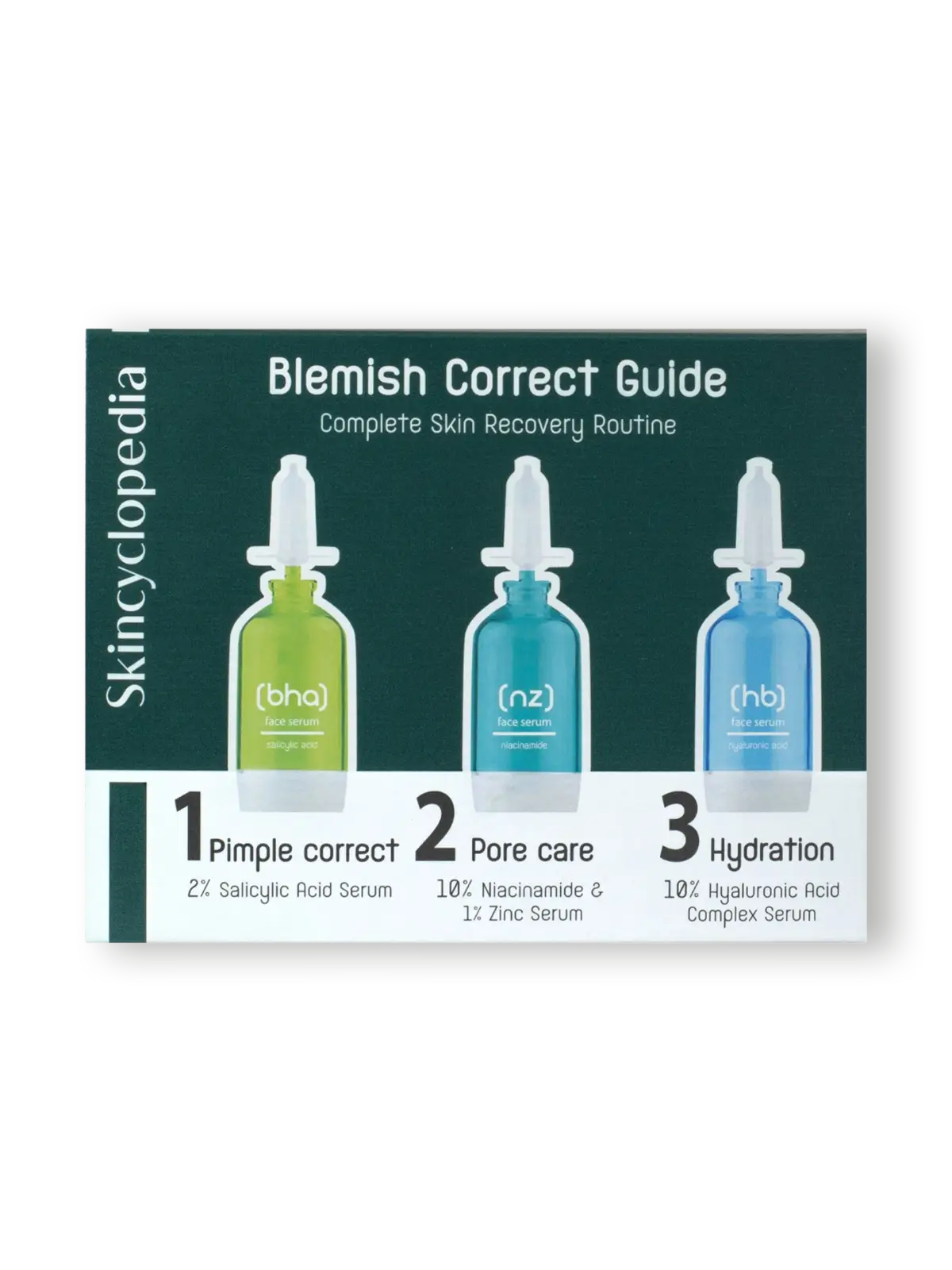 SKINCYCLOPEDIA Комплект Blemish Correct за несъвършенства 3x15 мл