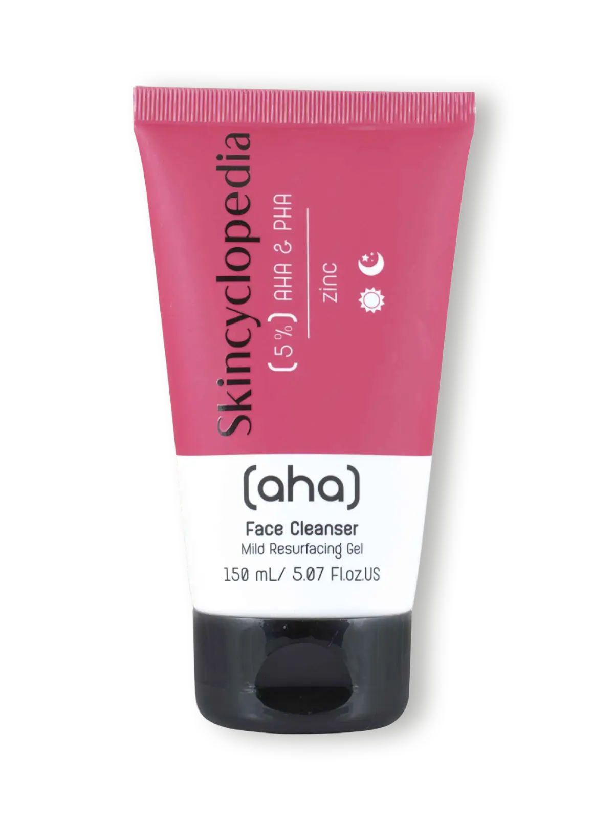 SKINCYCLOPEDIA Почистващ гел за лице с 5% комплекс AHA, PHA и цинк 150 мл